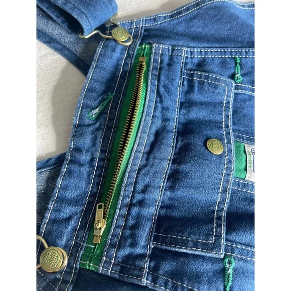 Liberty Men's Stonewashed Denim Bib Overall 38W x 30L, - Picture 14 of 16